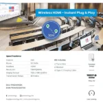 جعبه و لوازم جانبی دانگل تبدیل گوشی به تلویزیون پاورولوژی شامل کابل USB و راهنما