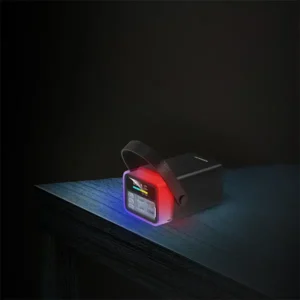 پاوربانک 40000 میلی آمپری پاورولوژی Powerology Halo Beam 40000mAh Power Bank PD 65W – مشکی