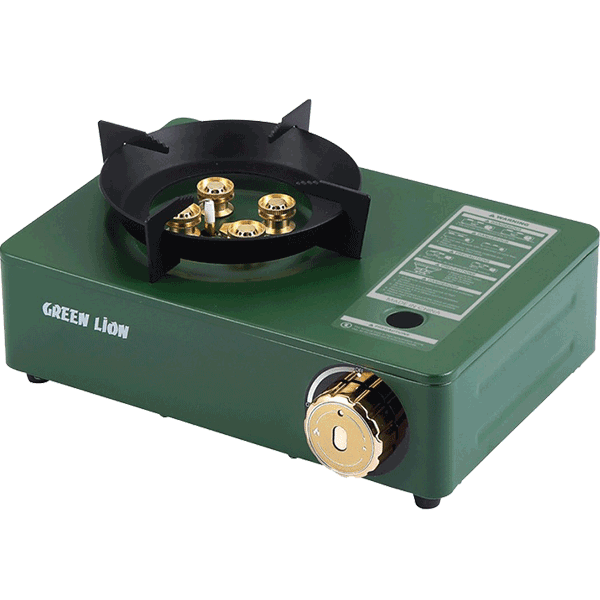 اجاق گاز کمپینگ گرین لاین Green Lion 4 Burner Mini Cassette Stove