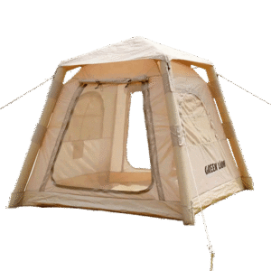 چادر کمپینگ گرین لاین Green Lion GT-3X Inflatable Camping Tent – بژ
