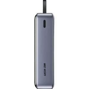 پاوربانک ظرفیت ۱0000 میلی آمپر ساعت گرین لاین Green Lion Madrid 10 Power Bank PD 35W – خاکستری