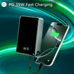 پاوربانک ظرفیت 20000 میلی آمپر ساعت گرین لاین Green Lion Madrid 20 Power Bank PD 35W