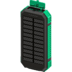 پاوربانک خورشیدی ظرفیت 20000 میلی آمپر ساعت گرین لاین Green Lion Solar Flex Power Bank