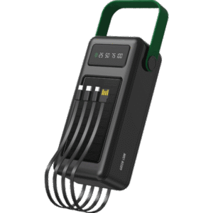 پاوربانک خورشیدی ظرفیت 50000 میلی آمپر ساعت گرین لاین Solar Max