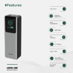 پاوربانک ظرفیت 20000 میلی آمپر ساعت گرین لاین Green Lion Voltura Power Bank PD100W