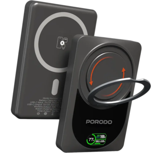 پاوربانک مگنتی ۱۰۰۰۰ میلی‌آمپر پرودو Qi2 Wireless