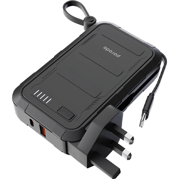 پاوربانک ۱۰۰۰۰ میلی‌آمپر پرودو Wall Charger