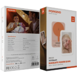 پاوربانک مگ سیف ۵۰۰۰ میلی‌آمپر پرودو Dynamic Light Modes Mirror