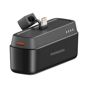 پاوربانک ۵۰۰۰ میلی‌آمپر پرودو Lightning Connector