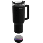 ماگ هوشمند و اسپیکر بلوتوثی پرودو Porodo Lifestyle HydroTunes Bluetooth Speaker Tumbler PDLFSTBT
