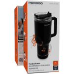 ماگ هوشمند و اسپیکر بلوتوثی پرودو Porodo Lifestyle HydroTunes Bluetooth Speaker Tumbler PDLFSTBT