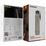پاوربانک ۵۰۰۰ میلی‌آمپر پرودو مدل OneGear with Flashlight