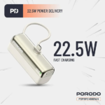 پاوربانک ۵۰۰۰ میلی‌آمپر پرودو مدل Pocket Volt