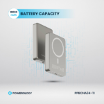 پاوربانک ۱۰۰۰۰ میلیآمپر پاورلوژی مدل MagSafe 20W PD