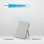پاوربانک ۱۰۰۰۰ میلی‌آمپر پاورلوژی مدل MagSafe Power Glass