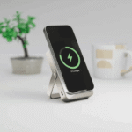 پاوربانک ۱۰۰۰۰ میلی‌آمپر پاورلوژی مدل MagSafe Power Glass
