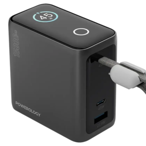 پاوربانک ۱۵۰۰۰ میلی‌آمپر پاورلوژی Mini PowerBank