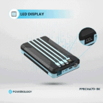 پاوربانک خورشیدی 16000 میلی آمپر پاورلوژی Solar Multi-Cable