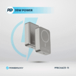 پاوربانک ۲۰۰۰۰ میلی‌آمپر پاورلوژی مدل MagSafe 20W PD