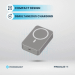 پاوربانک ۲۰۰۰۰ میلی‌آمپر پاورلوژی مدل MagSafe 20W PD