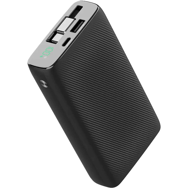 پاوربانک ۲۰۰۰۰ میلی‌آمپر پاورلوژی مدل Retractable Cable