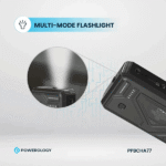 پاوربانک خورشیدی ۲۷۰۰۰ میلیآمپر پاورلوژی Solar Wireless Charging