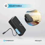 پاوربانک خورشیدی ۲۷۰۰۰ میلیآمپر پاورلوژی Solar Wireless Charging