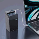 پاوربانک ۵۰۰۰۰ میلی‌آمپر پاورلوژی مدل 65W 3×PD USB