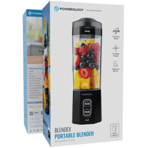 مخلوط کن و جویسر پرتابل پاورلوژی Powerology Blendex Portable Blender PSM023BK – مشکی