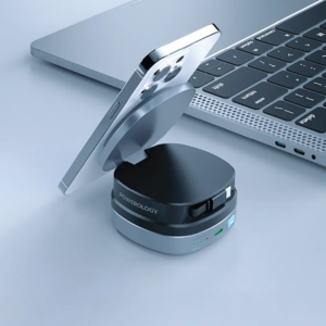 پاوربانک ۱۰۰۰۰ میلی‌آمپر پاورلوژی Lyons PowerBank – مشکی