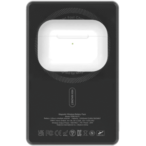 پاوربانک ۱۰۰۰۰ میلی‌آمپر پاورلوژی MagVolt Magnetic PowerBank