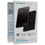 پاوربانک ۵۰۰۰ میلی‌آمپر پاورلوژی MagVolt Magnetic PowerBank