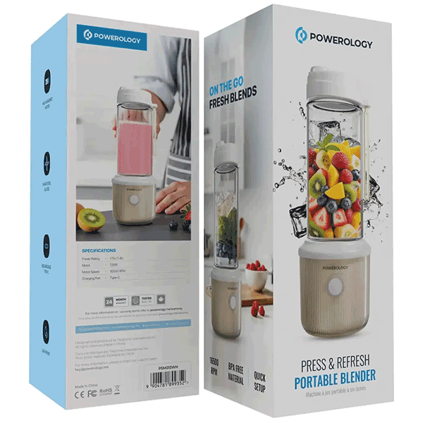 مخلوط کن و جویسر پرتابل پاورلوژی Powerology Press Refresh Portable Blender PSM013