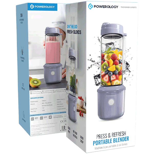 مخلوط کن و جویسر پرتابل پاورلوژی Powerology Press Refresh Portable Blender PSM013