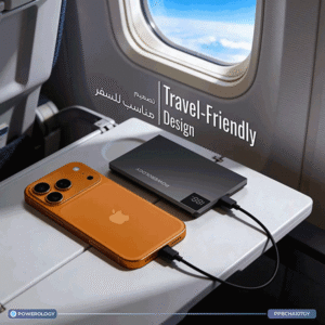 پاوربانک ۵۰۰۰ میلی‌آمپر پاورلوژی Tender MagSafe Slim PowerBank