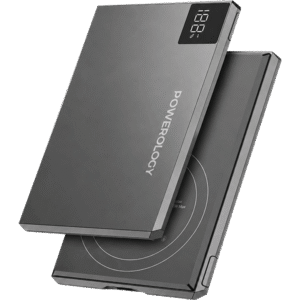 پاوربانک ۵۰۰۰ میلی‌آمپر پاورلوژی Tender MagSafe Slim PowerBank