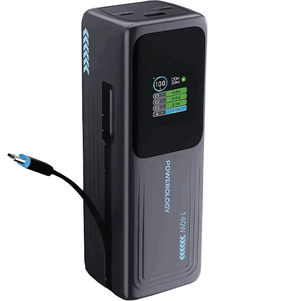 پاوربانک ۳۰۰۰۰ میلی‌آمپر پاورلوژی Thunderramp PowerBank