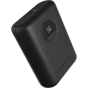 پاوربانک ۱۰۰۰۰ میلی‌آمپر پاورلوژی مدل Ultra-Compact – مشکی