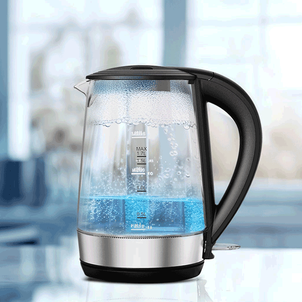 کتری برقی شیشه ای لپرسو 360 Transparent