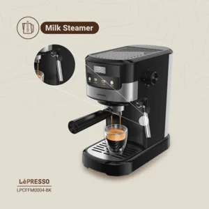 دستگاه قهوه ساز لپرسو مدل Suprema – مشکی
