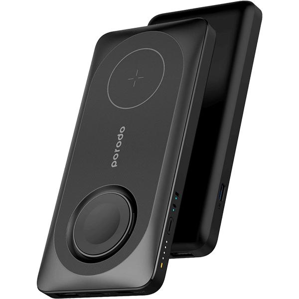 پاوربانک مگ سیف ۱۰۰۰۰ میلی‌آمپر پرودو Foldable Apple Watch Charger