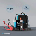 جامپ استارتر و پمپ باد خودرو پاورولوژی 8800mAh