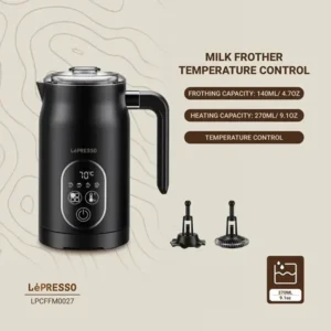 فوم ساز و گرم کن شیر لپرسو مدل Four Froth – مشکی