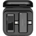 ست میکروفون تکی بی‌سیم پاورلوژی MFI Lavalier PWMICBK